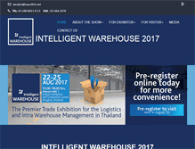 Tablet Screenshot of intelligent-warehouse.com